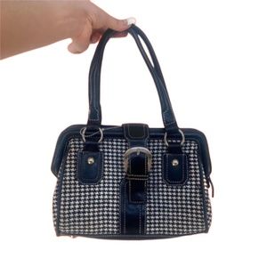 Y2K mini houndstooth bag